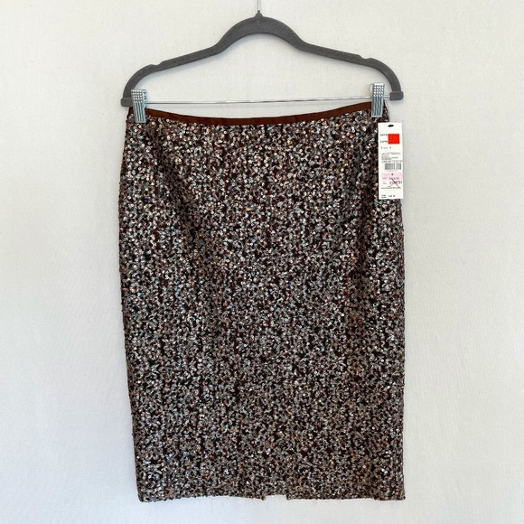 LAFAYETTE 148 Women´s Size 6 Sequin Beaded Slim Skirt...